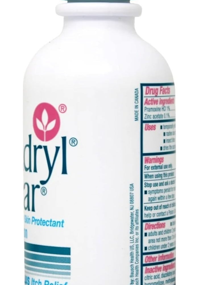 Caladryl Clear Skin Lotion - 6 fl oz - Topical Analgesic and Skin Protectant for Itch Relief - Image 2